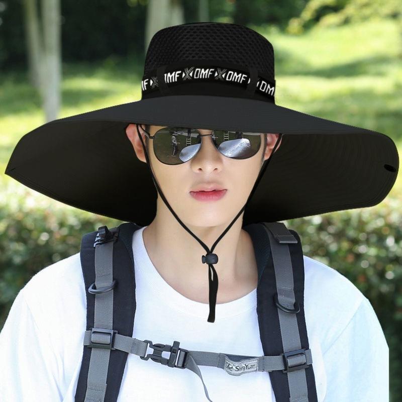 Fashion 360 Degrees Protection Sun Hat Anti-UV Sunscreen and Shading Agricultural Work Hat Removable Face Mask Protect Neck Fishing Cap Summer 5