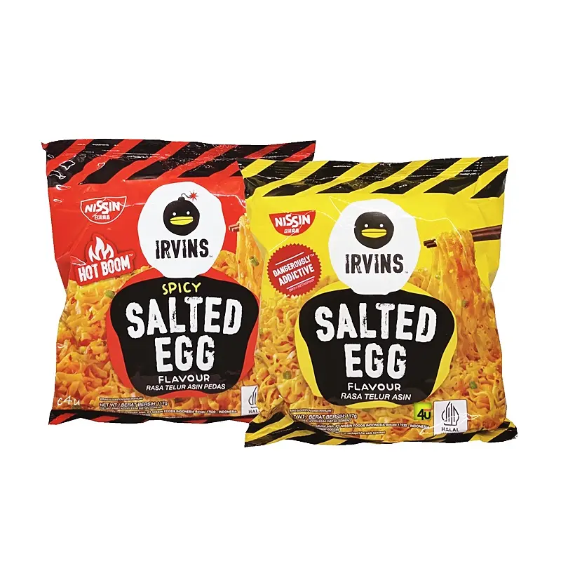 Nissin IRVINS - Salted Egg Instant Noodle - 117 gr 0