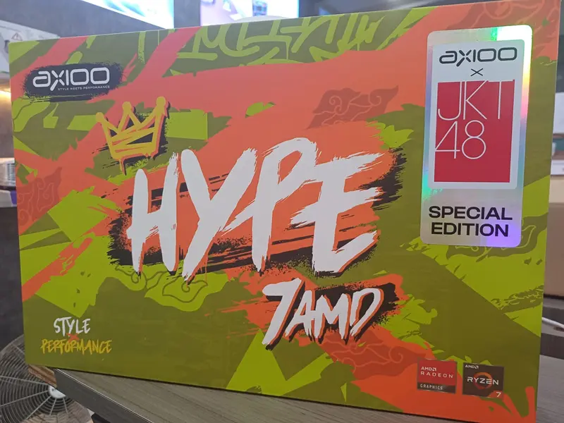 Axioo Mybook Hype 7 X8 AMD Ryzen 7 6800H 16/512GB 14"WUXGA IPS WIN 11 Grey 2