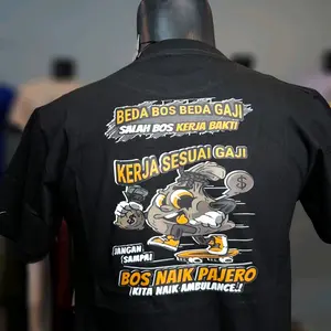 Da Panjul Store - KAOS PRIA Lengan PENDEK SABLON + TULISAN/ KATA-KATA, BAHAN KATUN Combed 24s Baju Distro Oblong Dewasa Tshirt