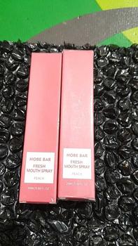 Product Review of HOBE BAR Probiotic Oral Spray - Sugar-Free, Alcohol-Free, and Preservative-Free, Peach Mint Flavor for Fresh Breath (20 ml) hobe  bar pewangi mulut semprot mouth spray parfum  mulut Liquid from T**a J**e X**😘 1