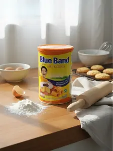 "Blue Band Cake & Cookie 1kg  Kaleng - Margarin Mentega Kue & Roti"