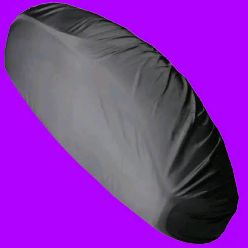 Pelindung Jok Motor Anti Cakar Kucing Anti Air Universal Honda Yamaha Suzuki - Warna Hitam Polos - Motorcycle Sarung 5