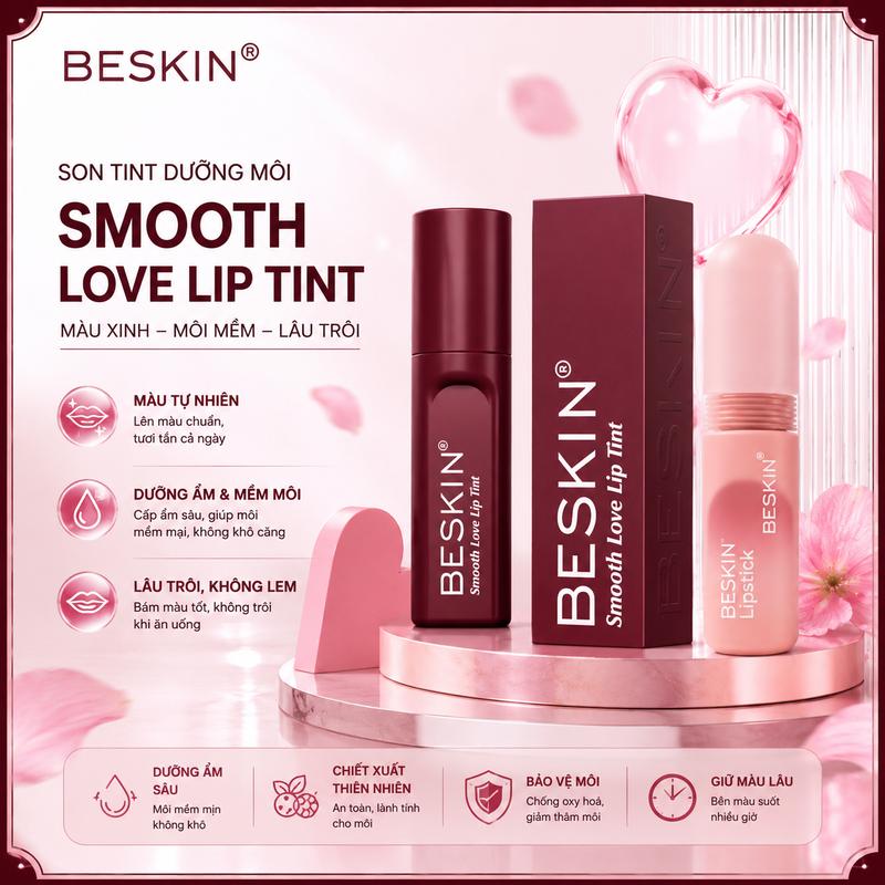 SON NHUNG BESKIN - Dung tích: 2,5g - Thương Hiệu: BeskinSON NHUNG BESKIN - Dung…