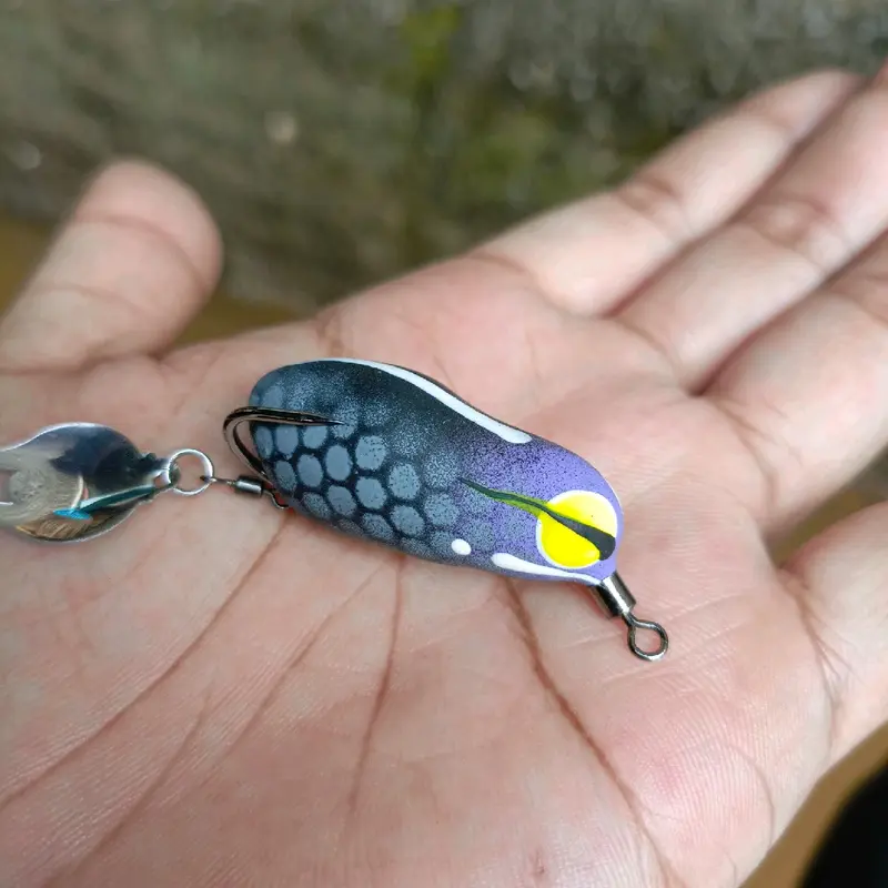 Soft frog 4cm bodi ramping umpan casting Gabus lure Soft frog 4