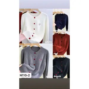 [N110-2] CARDIGAN PITA KANCING LOVE