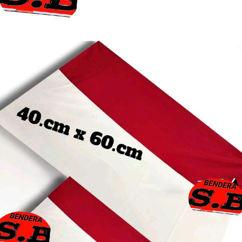 Bendera Merah Putih Ukuran 40cm x 60cm Kualitas Tinggi Bahan - Shop ...