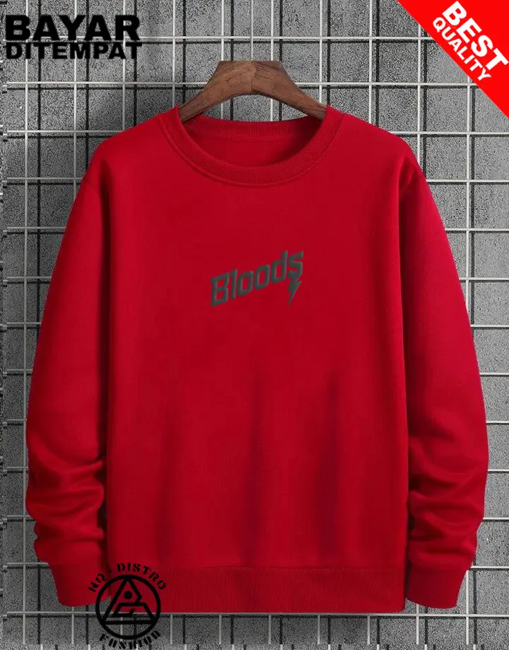 COD-Sweater/crewneck BLDSText SILVER premium /Sweater pria wanita/sweater kekinian/sweater gaul/sweater terlaris/sweater pria wanita murah/sweater pria terpopuler/sweater-crewneck gaul-sweater-crewneck termurah-sweater-crewneck terlaris