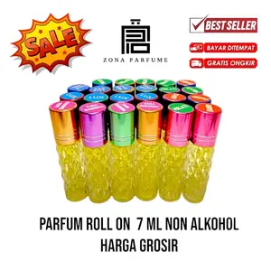 parfum roll on 7 ml non alkohol harga per pcs