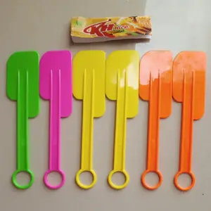 12pcs Soled Spatula Plastik Lentur untuk Polesan Kue atau Solet Sambel - Kitchenware Peralatan