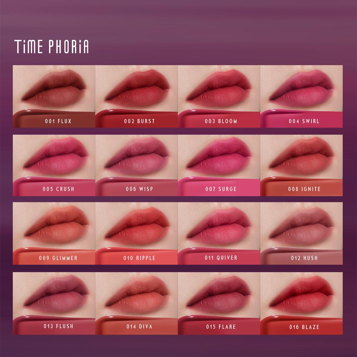 TIMEPHORIA ALTERA BLURRING LIP TINT+LIP MATTE 2PCS
