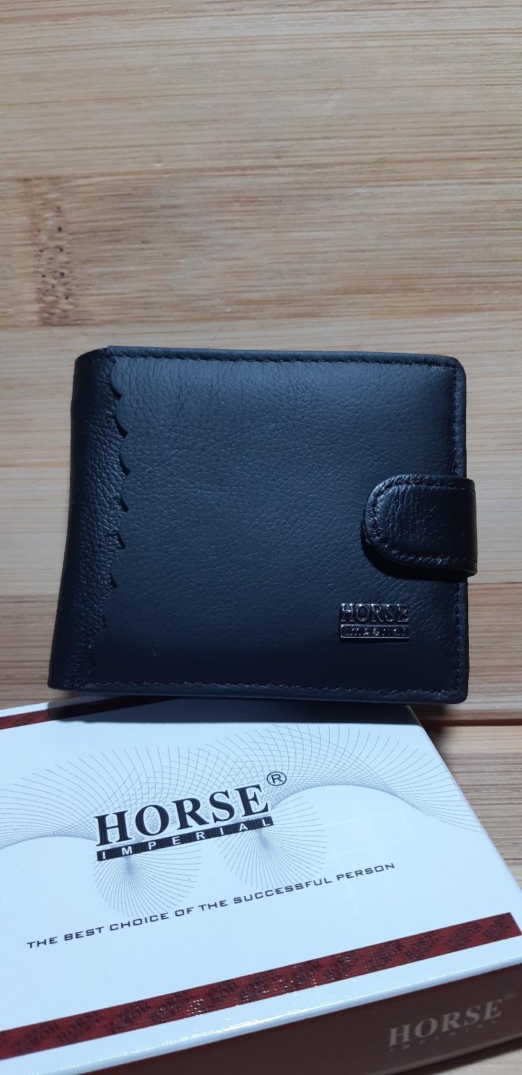 Product Introduction of Dompet Pria Kulit Asli Imperial Horse Model Kancing Standar Kartu Uang 27