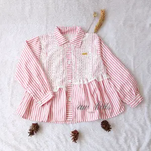 Atasan Kemeja/Blouse Anak Perempuan Terbaru usia 3 Sampai 12 Tahun Fashion Baju Kids Motif Motif