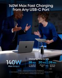 Gambar Anker Prime Power Bank 20,100mAh 3-Port Portable Charger with 220W Max Output Two-Way Charging TSA-Approved App Control for MacBook iPhone 17/16 Series - A110B - 20,100 mAh 220W Black dari Anker Indonesia Kota Administrasi Jakarta Utara 3 Tokopedia