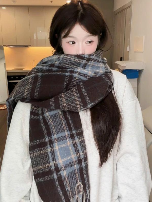 LEEZA - Khăn Choàng Cổ Ấm Áp Phong Cách Cho Nam Và Nữ Thiết Kế Thời Trang Phù Hợp Mọi Trang Phục