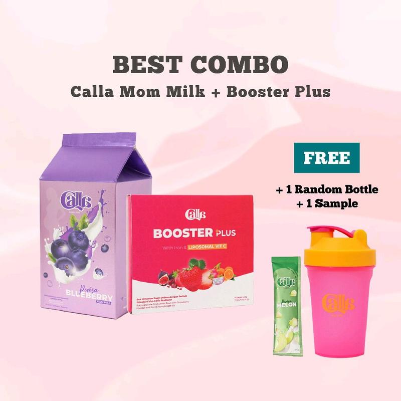 COMBO CALLA MOM MILK & HB BOOSTER PLUS | Susu Kambing Berperisa ...