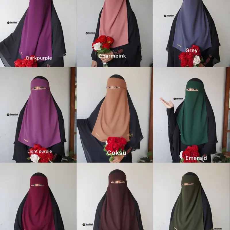 Niqab Salma basic hidden eyes by susyhijab 5