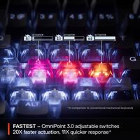 Gambar Steelseries Apex Pro Fullsize Gen 3 Rapid Tap SOCD - OmniPoint 3.0 Switch Gaming Keyboard dari SteelSeries ID Kota Administrasi Jakarta Pusat 3 Tokopedia