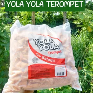 yola yola terompet kemasan 1000gr/1kg rasa balado
