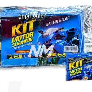 kit shampoo motor 1pack 24 sacet
