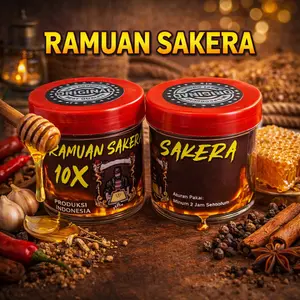 Madu Bubuk SAKERA Original Isi 8 Dari Bahan Serbuk Madu Herbal 100% Tanpa Tambahan Bahan Buatan Cocok Untuk Kesehatan