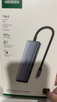 Product Review of UGREEN 7-IN-1 Type C HUB Adapter for SAMSUNG S22 with HDMI Port SKU:60515 from 宝**猫 0