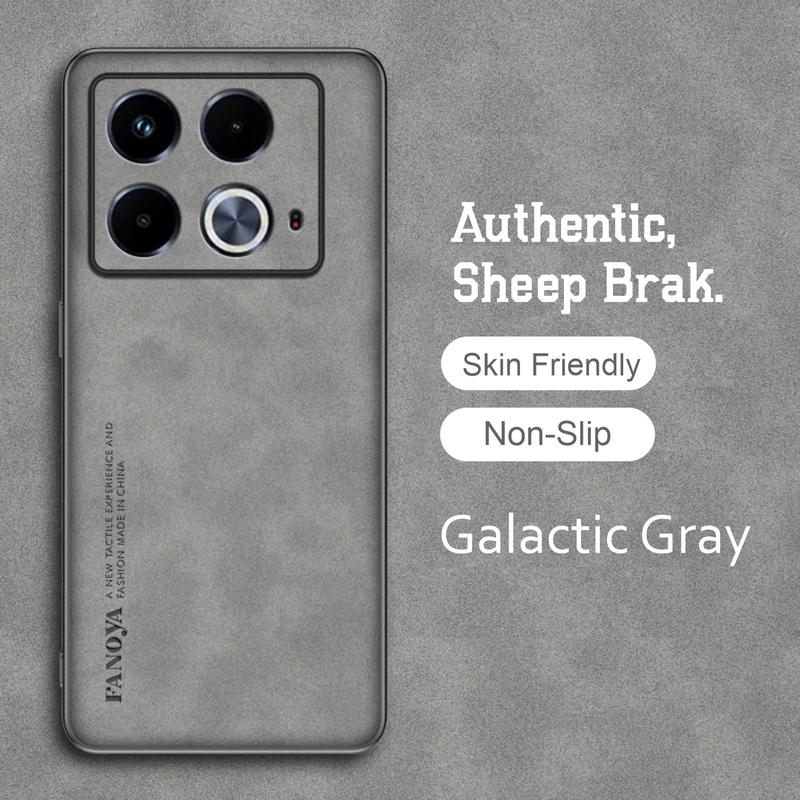 Soft Case Infinix Note 40 40 Pro Luxury Casing Sheepskin Leather FOR Infinix 3