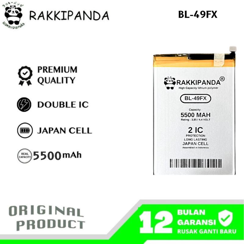 RakkiPanda BL-49FX Compatible With Infinix Hot 8 X650/Hot 9 X655/Hot 9 ...