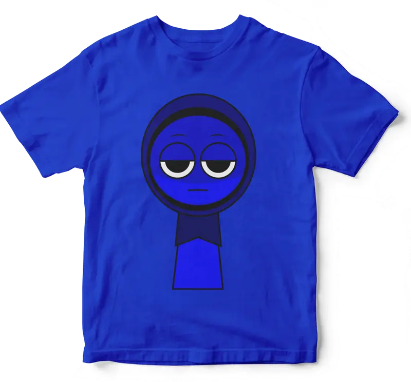Baju Kaos Anak Sprunki laki-laki Perempuan 1-9 Tahun Baju motif Sprunky Anak Combed 5