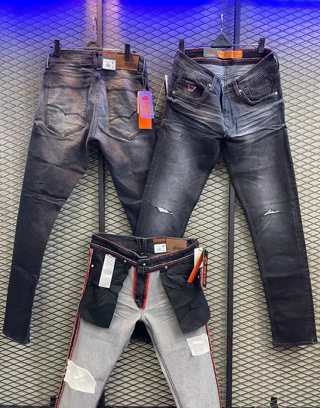 Celana Panjang Jeans Pria Sobek Premium - WR DISTRO 0