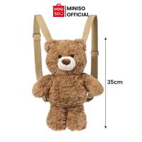 Gambar MINISO Gift Bear Backpack Tas Ransel Anak Lucu Bentuk Beruang Halus Ringan dari Miniso Lifestyle ID Kab. Karawang 5 Tokopedia