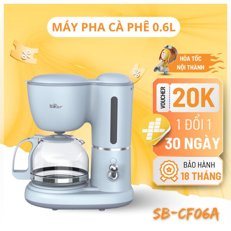Máy Pha Cà Phê Bear Mini Pha Cafe Tự Động Bảo Hành Chính Hãng 18 Tháng SB-CF06A