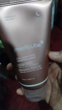 Product Review of [100% ORI] READY STOK MEDICUBE COLLAGEN NIGHT WRAPPING MASK 75ML from h**n 0