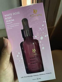 Product Review of PAKET MENCERAHKAN BADAN MARINA UV WHITE HEALTHY AND GLOW DAN HOUSE OF BEAUTY WHITE DOSE BODY SERUM 50 ML NEW YOUTH SKIN REVOLUTION Lotion Tubuh Pencerah from M**u 0