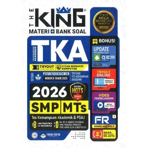 THE KING TKA SMP/MTS 2026 MATERI + BANK SOAL