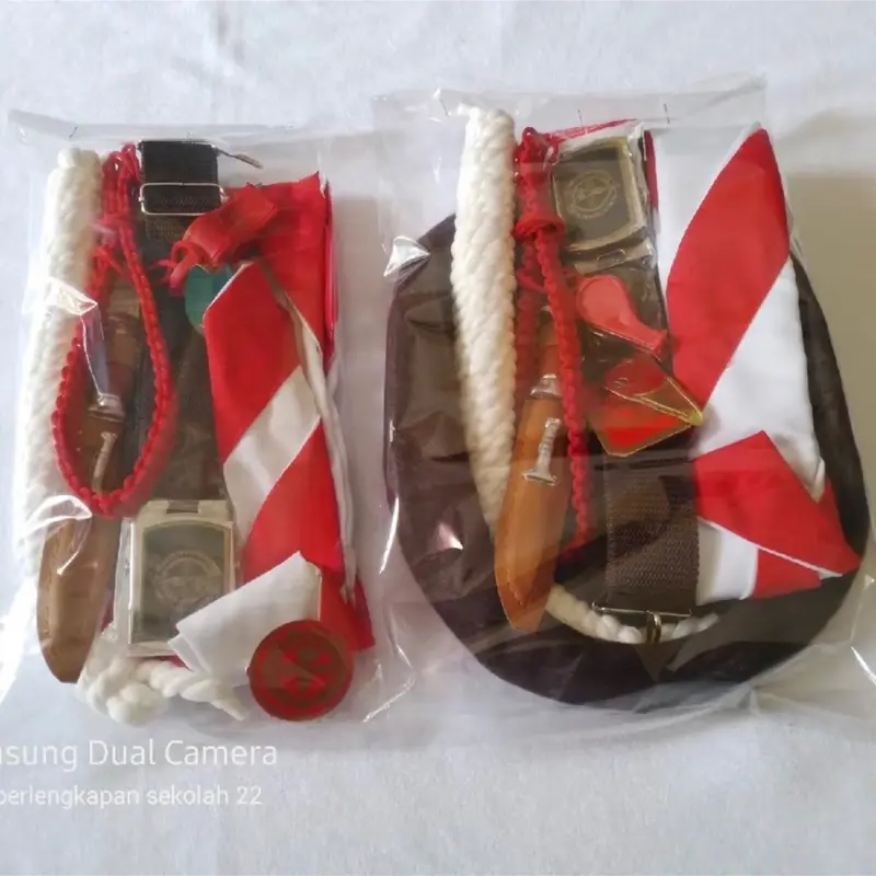 PAKET LENGKAP PREMIUM ATRIBUT PRAMUKA LENGKAP UNISEX CEWE COWO PENGGALANG SD SAMPAI SMP MURAH 1