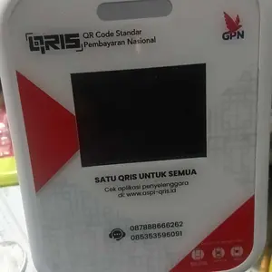 Mesin QRIS Digital QF100 Alat Pembayaran Notifikasi Suara Praktis Mudah Digunakan Bateri Tahan Lama