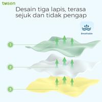 Gambar 【ALL IN COMFORT】DeepSleep Airy I Mattress Topper Cooling Memory Foam TUMT01 & DeepSleep Huggy I  TUP09 - TUMT01Q, TUP09 1 PCS dari Tusen Cooling Dream Kab. Tangerang 2 Tokopedia