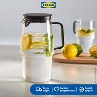 Gambar IKEA SKINNFISK Gelas Pitcher Dengan Penutup Serbaguna Bening Bahan Kaca 1.2L dari IKEA Indonesia Kota Administrasi Jakarta Timur 1 Tokopedia