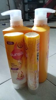 Product Review of [KESEMPATAN MENANG CATOKAN - BUY 2 GET 4] Sunsilk Shampoo Rambut Lembut Soft & Smooth Activ-Infusion Rambut 400ml Isi 2 from L**h 0
