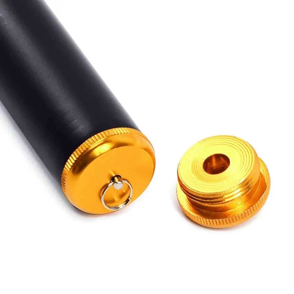 Fishing Tools Fishing Gear Fishing Pole Fishing Rod Cover Metal Aluminum Alloy Rod Stopper Screw Rod Bottom Protector Fishing Rod Rear Plug Pole Butt Caps