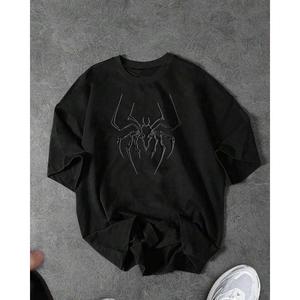 Camiseta Deportiva Manfinity Sport Corelite para Hombre - Manga Corta Cuello Redondo con Estampado Botánico, Ropa de Verano para Ejercicio