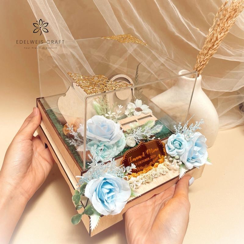 Treasure Artificial Kotak Hantaran Perhiasan Fullset Free Custom Nama 4