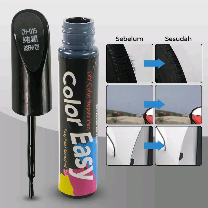 ColorEasy Cat Penghilang Baret Mobil Scratch Paint 12ml - BS-1 / CH-015 / YS-312 / HOS-25 Car 3