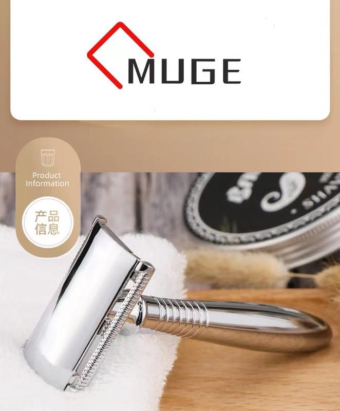 Manual Safety razor men's vintage hair removal Stainless Steel#0003 ...