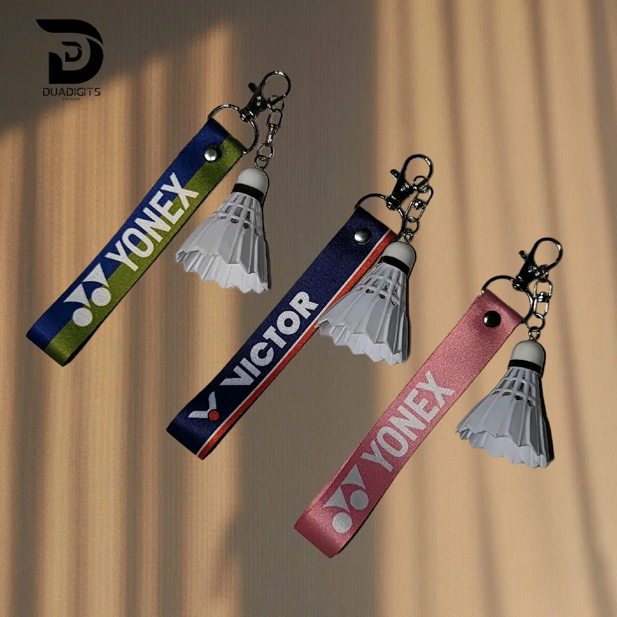 Gantungan Kunci Shuttlecock Logo Lucu untuk Souvernir Keychain