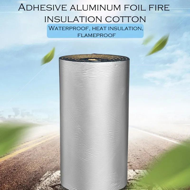 Soundproof Cotton Wall Insulation Sticker 10mm Thickness, Heatproof ...