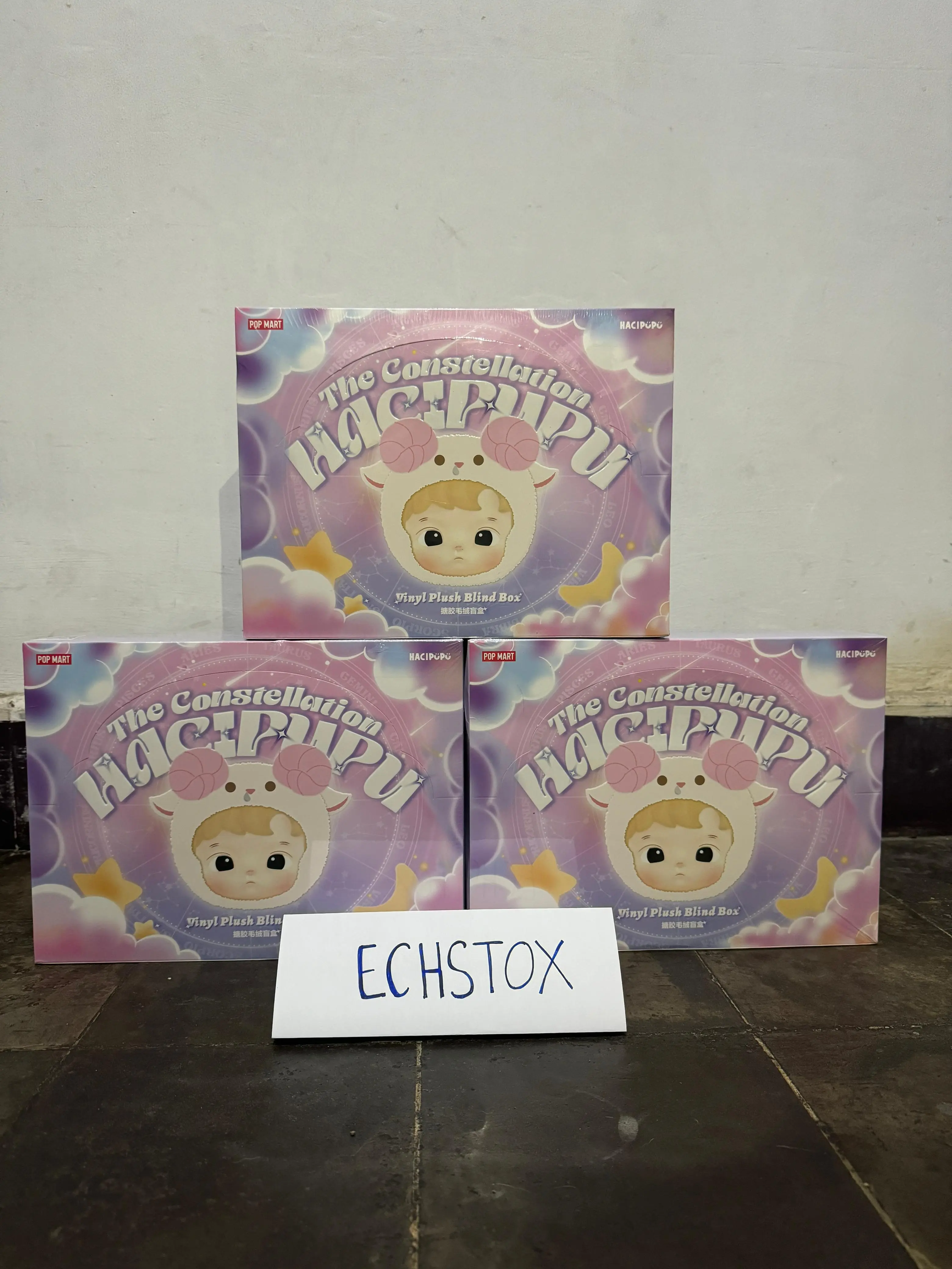 POP MART HACIPUPU The Constellation Series-Vinyl Plush Blind Box