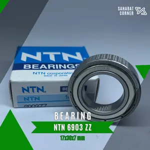 Bearing NTN 6903 ZZ Japan Bering Tutup Besi Dua Sisi Laher Klaher Diameter 17x30x7 mm Motorcycle