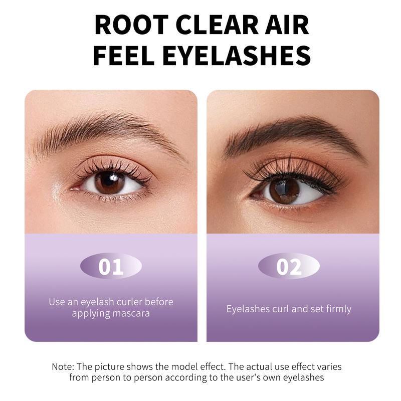 O‘CHEAL 4D Silk Fiber Black Mascara Waterproof Volumizing Curling Mascara Lengthening Mascara Long Lasting Makeup Fuller Lashes 5